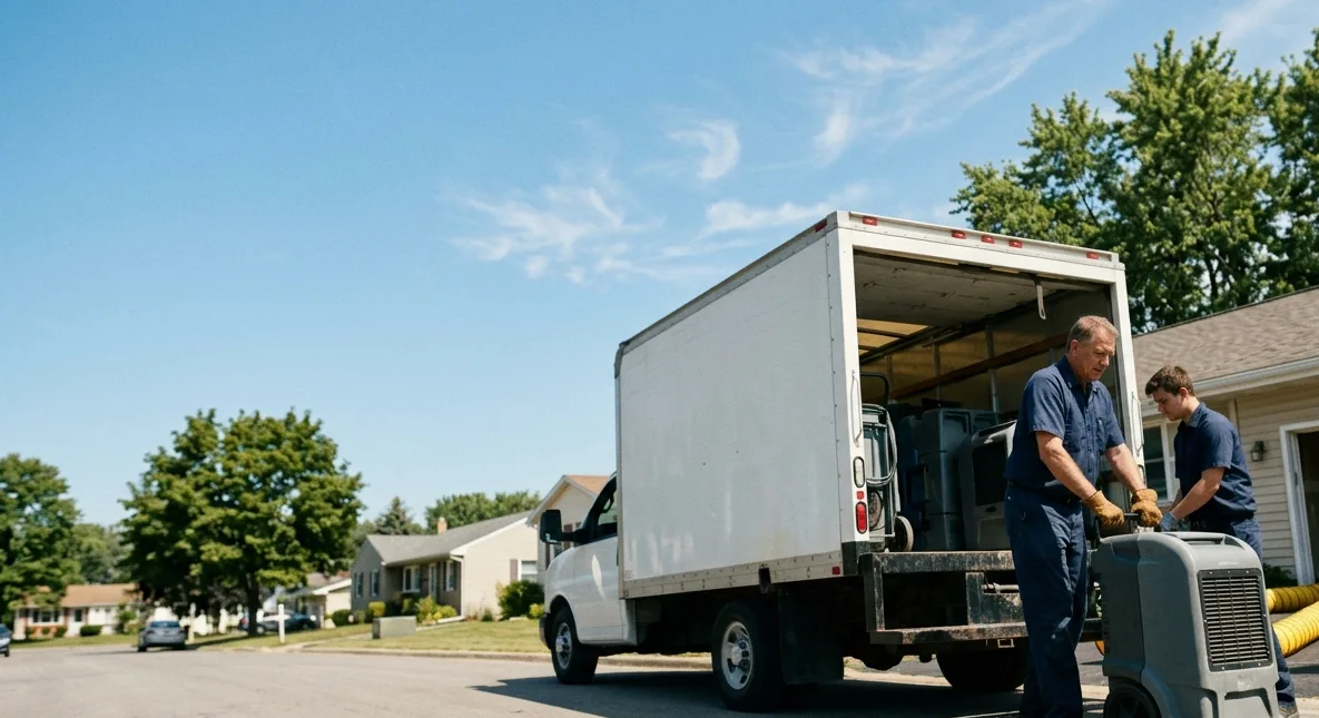 Water Damage Cleanup in Lakewood, IL near me
